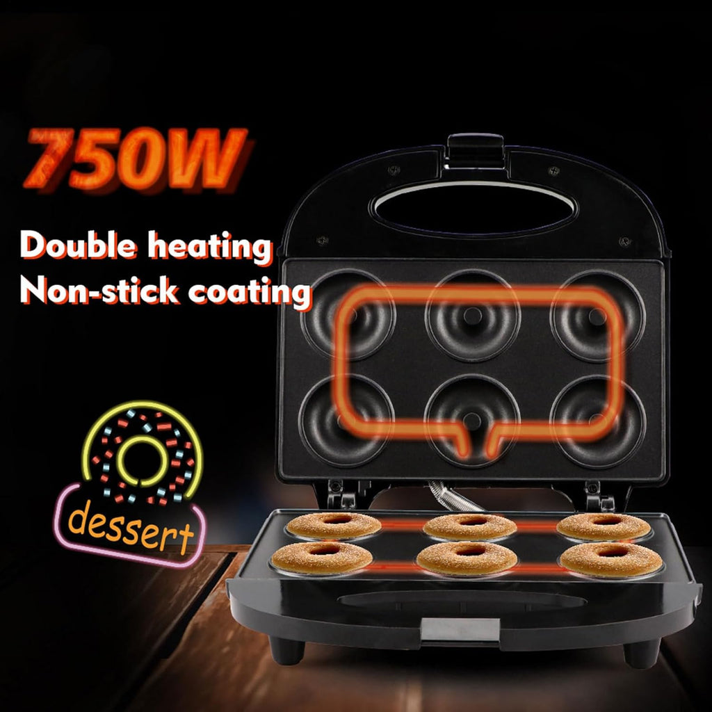 Mini Donut Maker – Non-Stick Breakfast Appliance
