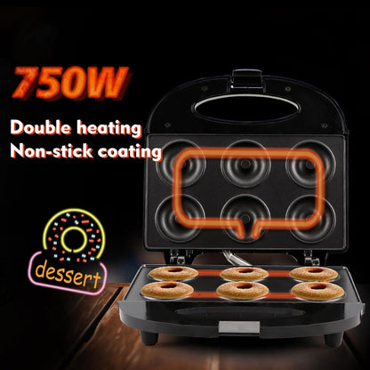 Mini Donut Maker – Non-Stick Breakfast Appliance