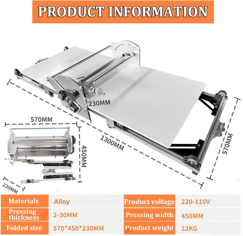 Folding Electric Countertop Appliance – Multi-Function Kitchen Machine