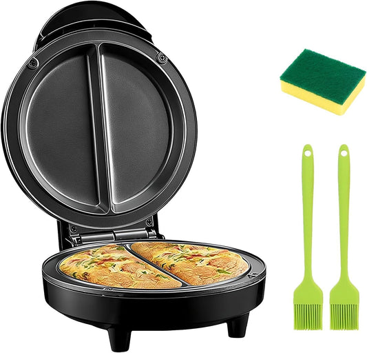 Dual-Zone Electric Omelette Maker – Scald-Proof Breakfast Appliance