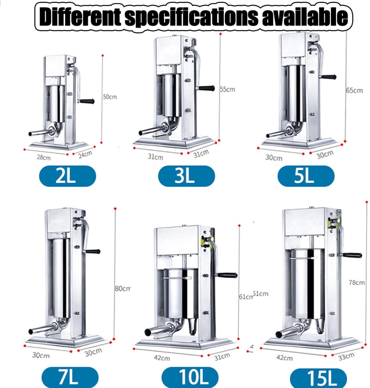 Vertical Sausage Stuffer Machine