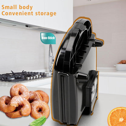 Mini Donut Maker – Non-Stick Breakfast Appliance